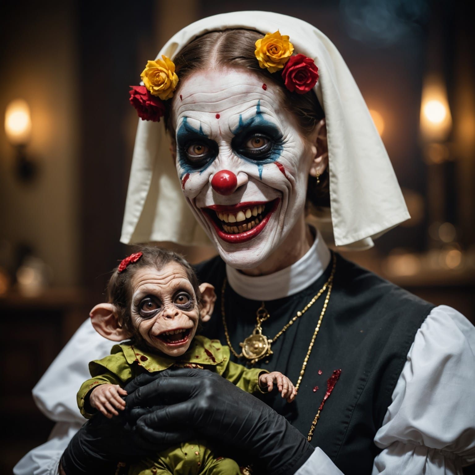 Grotesque Mother of Twisted Zombie Monstrosity