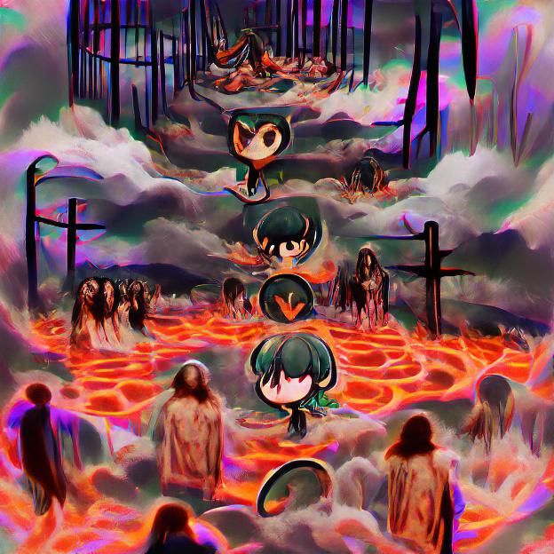 AI Interpretation of Purgatory