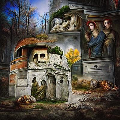 Haunted Mausoleum: Renaissance Painting in HD