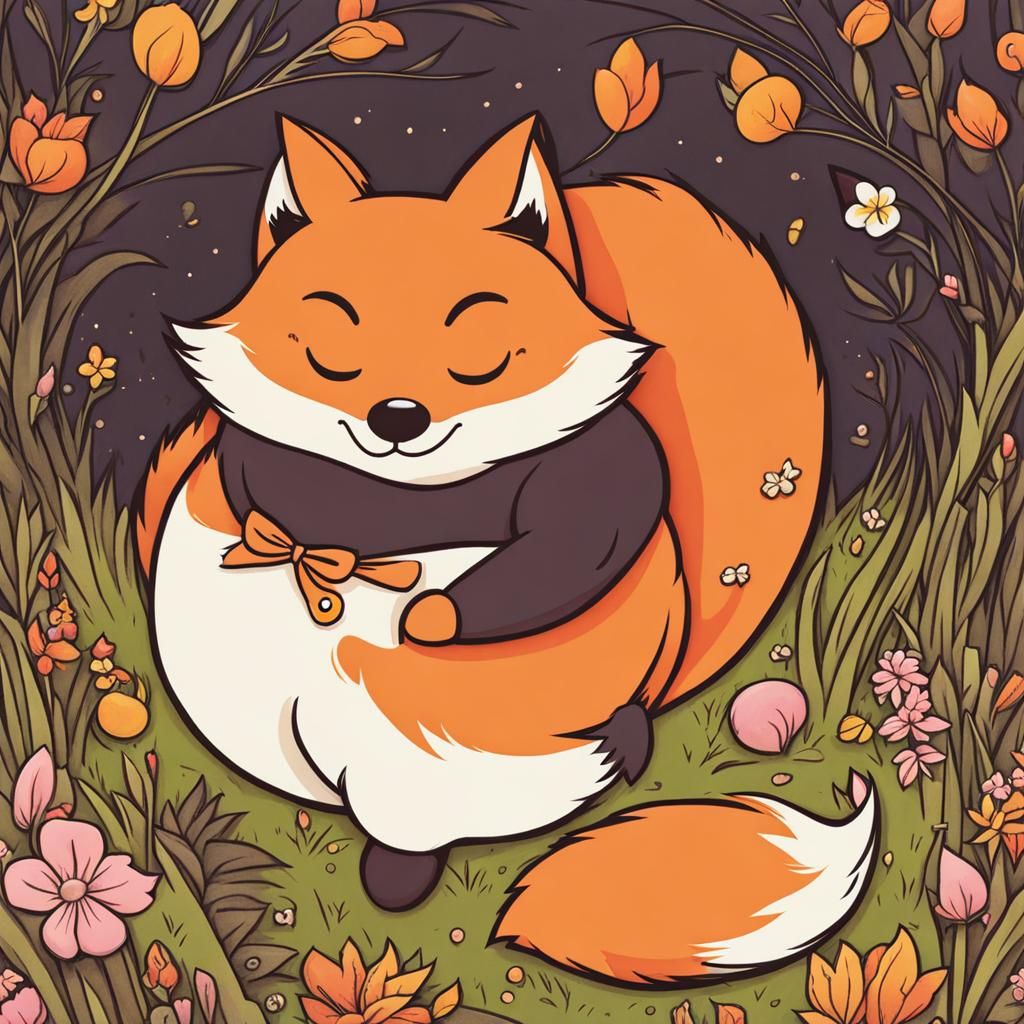 Cartoon Fox Girl Farting