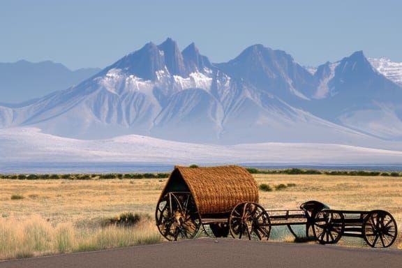 Oregon Trail: Mountain Views Landscape