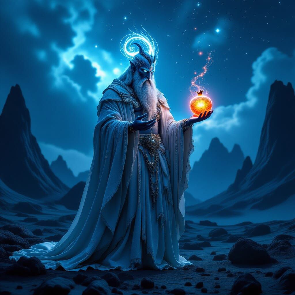 Ancient Star God on Alien Planet