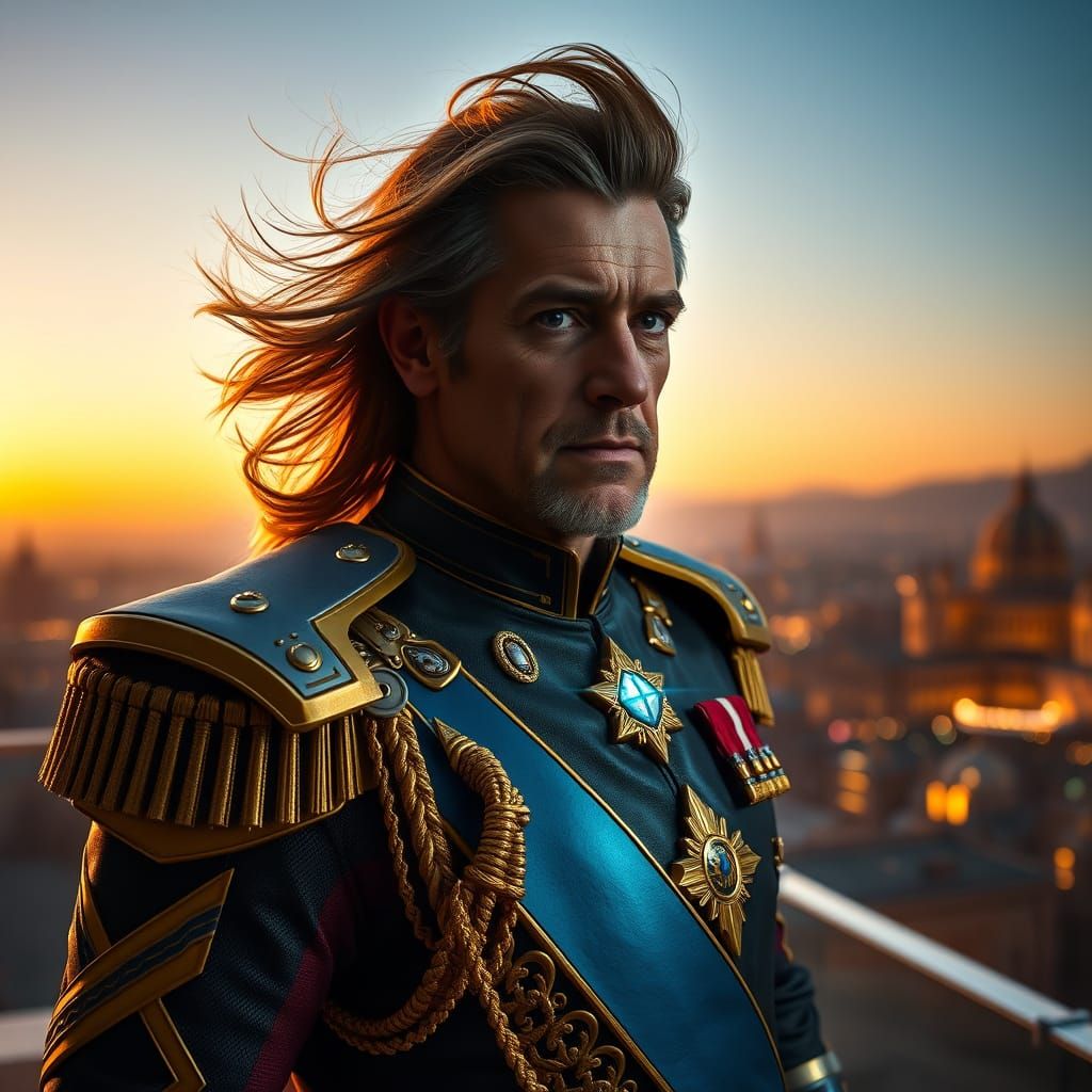 Regal Nova Prime Stands Watch Over Xandar's Shimmering Skyli...