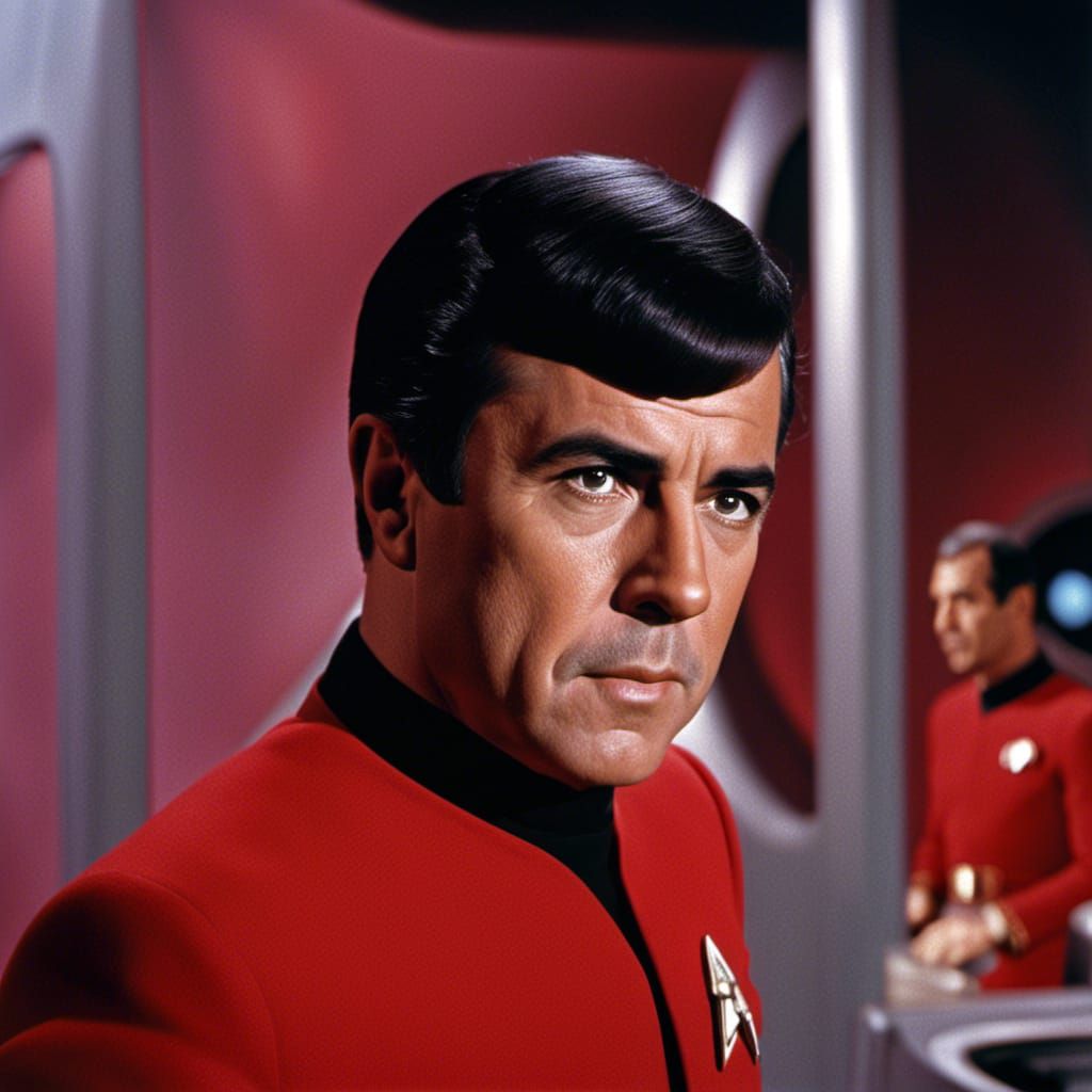 Star Trek Scotty in 1970s Turkish TV Style