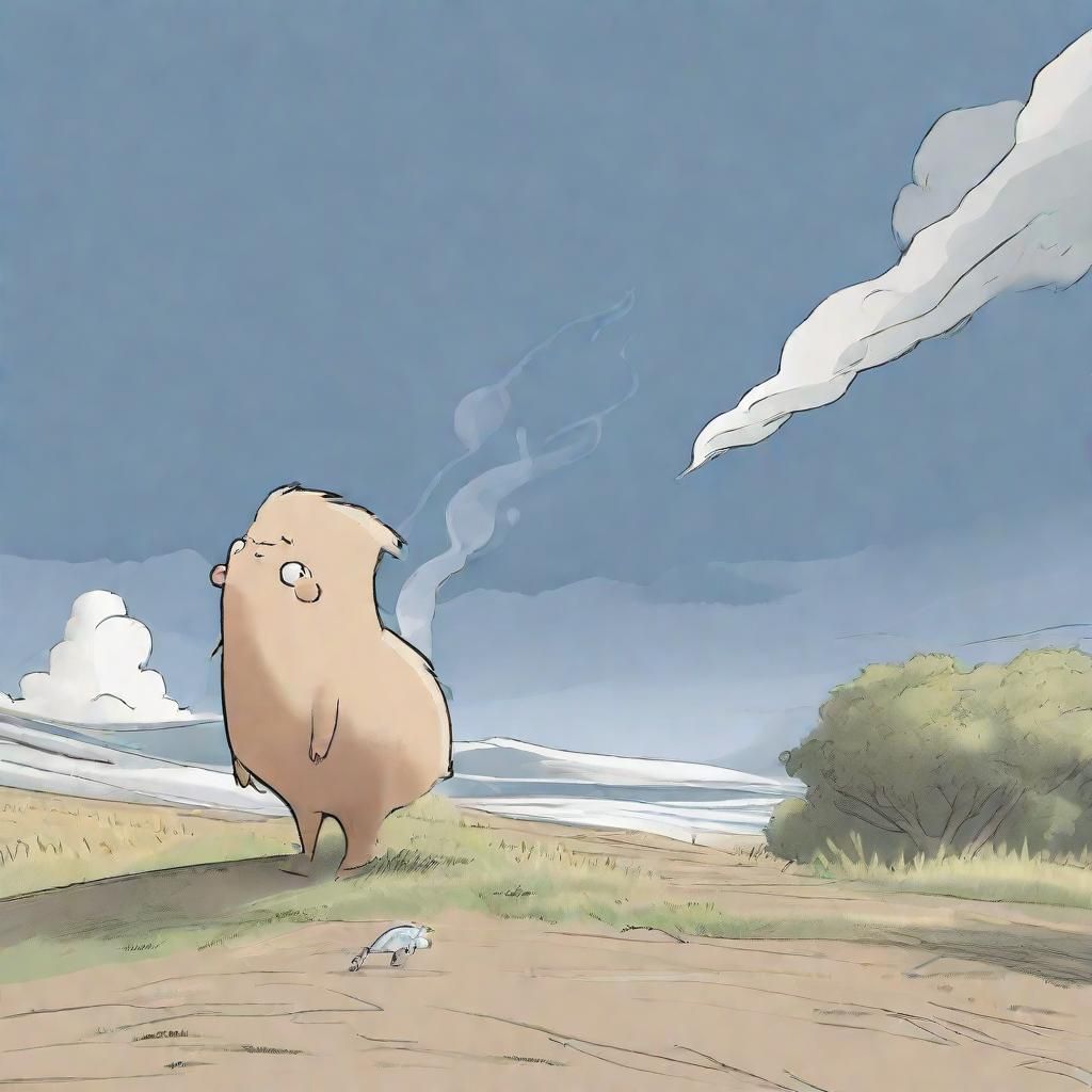 AI Realization of a Fart in Windstorm