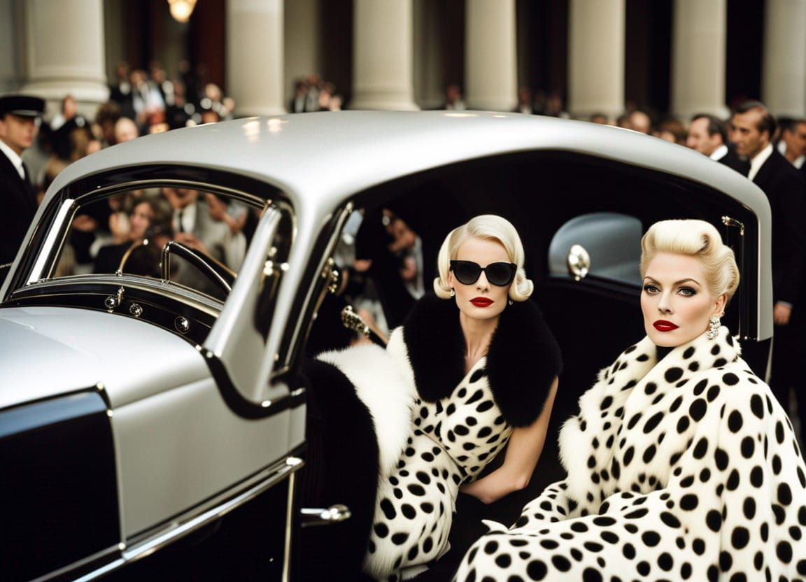 Glamorous Heiress Arrives at Fashion Ball