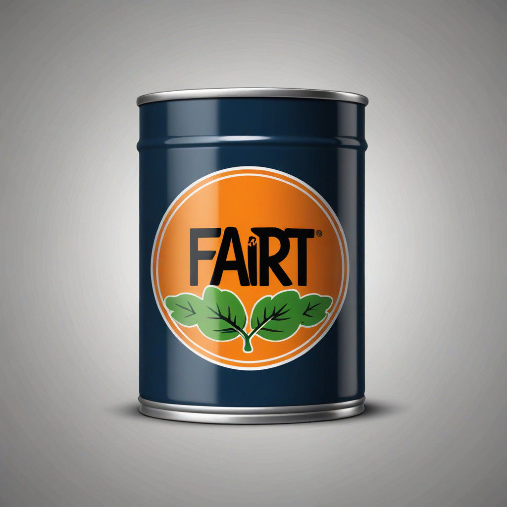 Fart in can logo