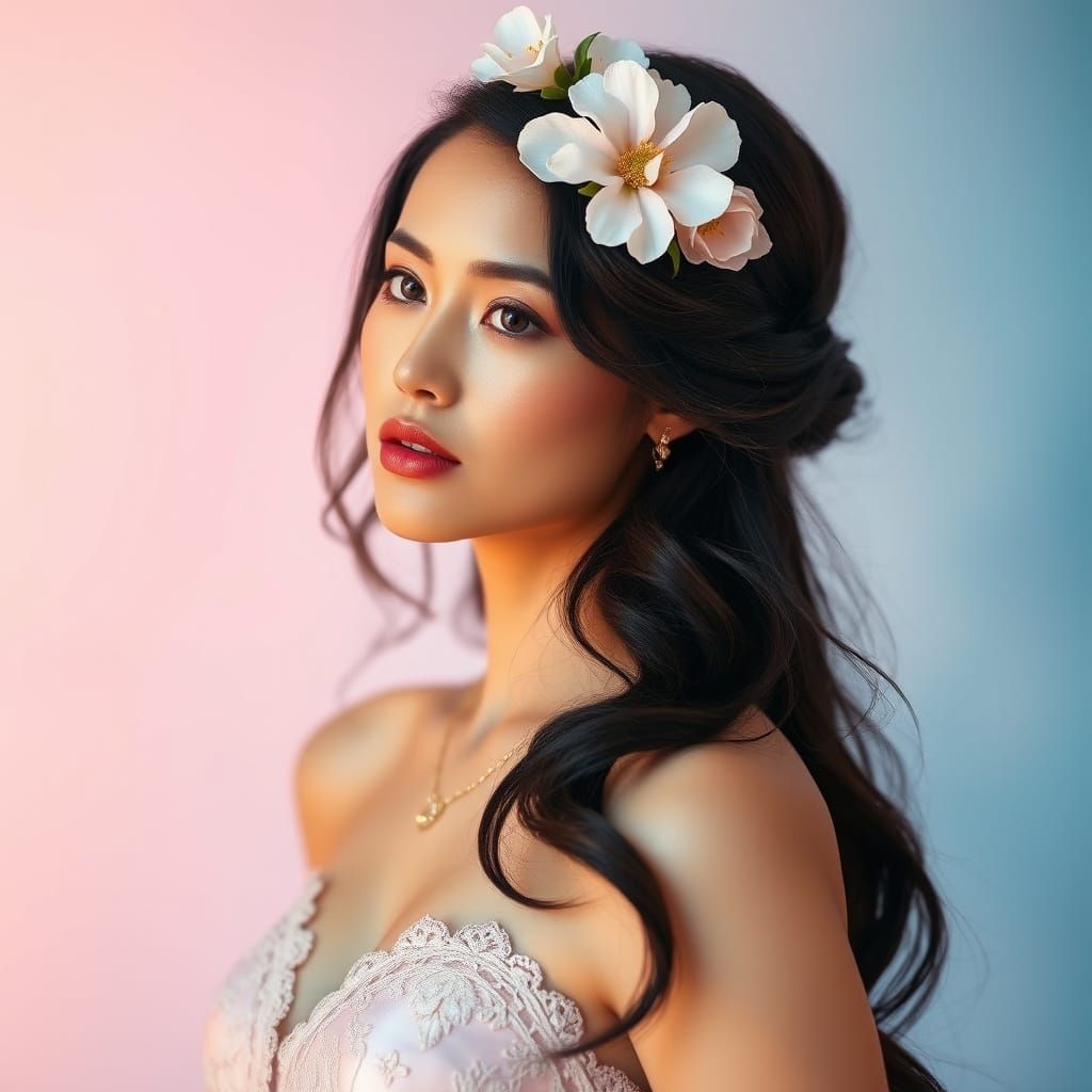 Ethereal Beauty in Soft Focus