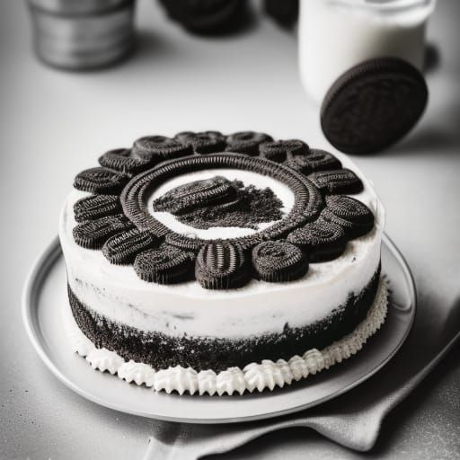 Delicious Oreo Cake: Professional Photography
