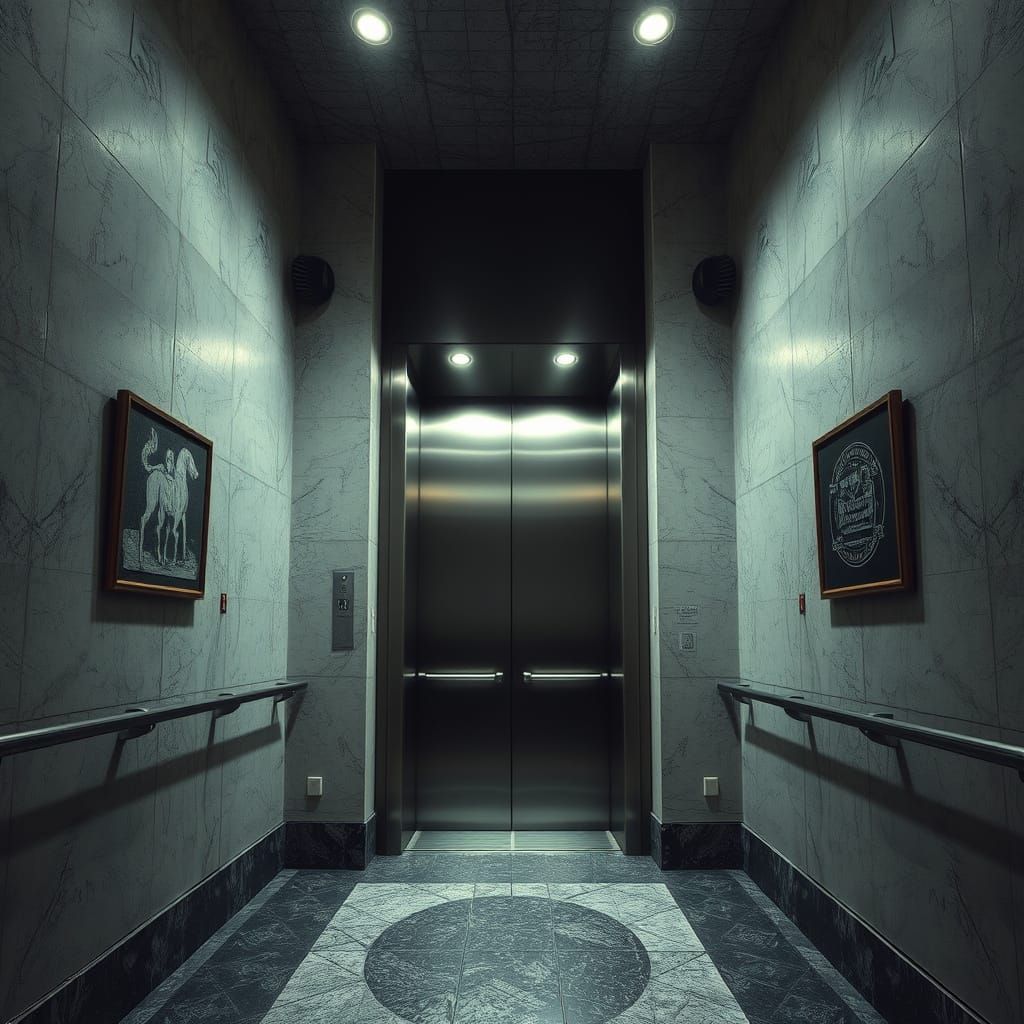 Building Elevator Descending Into Sheol