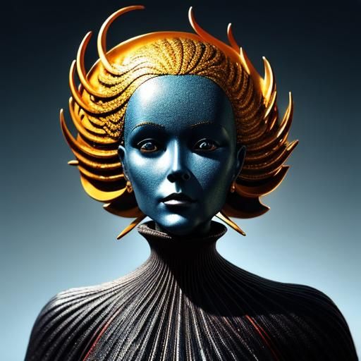 Surrealistic Glamorous Psychedelic Masterpiece in 8k