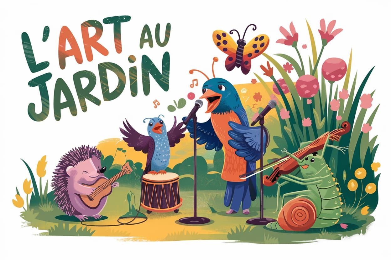 L'art au jardin (non profit event to promote nature)