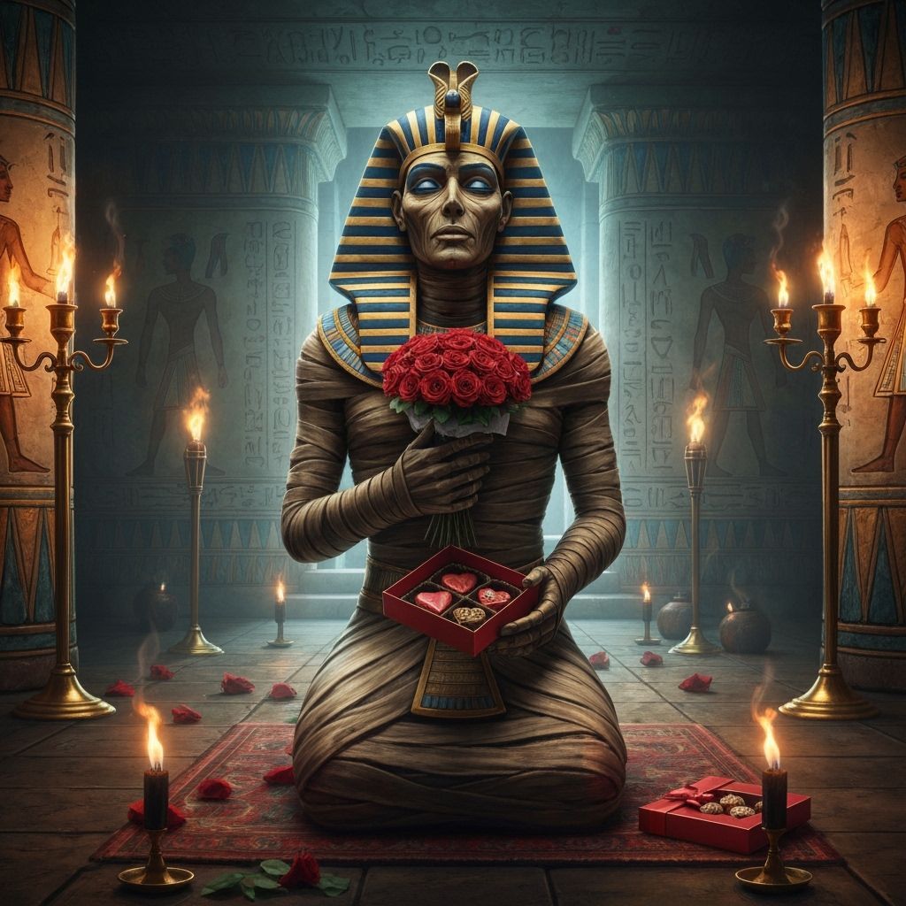 Mummy Pharaoh's Macabre Valentine's Day