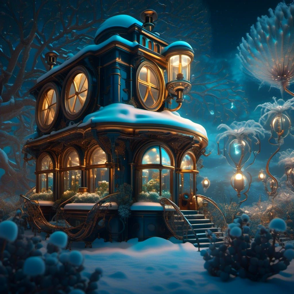 Steampunk Green House