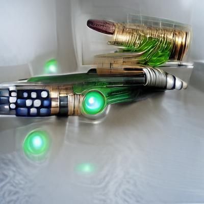 Doctor Who's Green Sonic Screwdriver