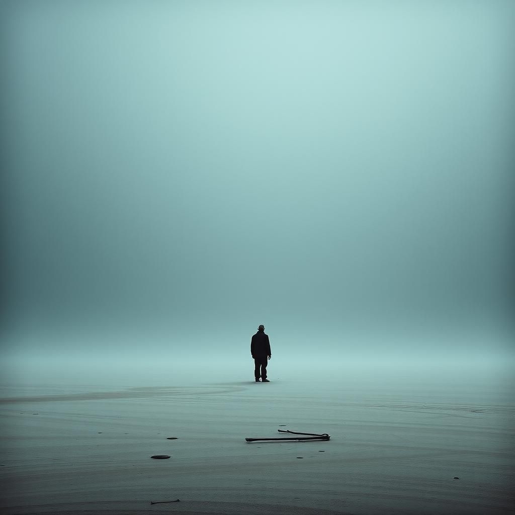 Existential Emptiness in Surreal Digital Art