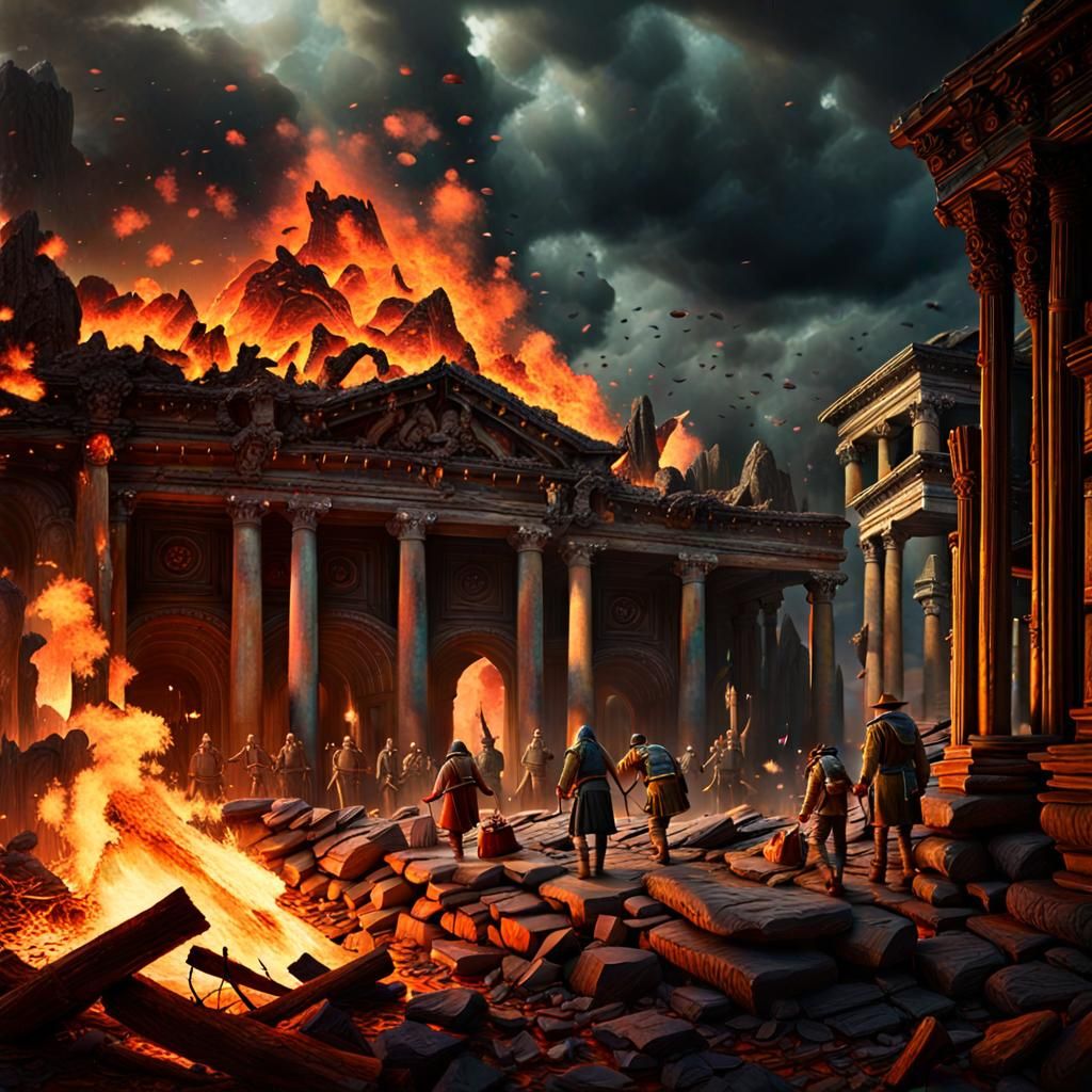 Primitive Man's First Fire: An Epic Moment