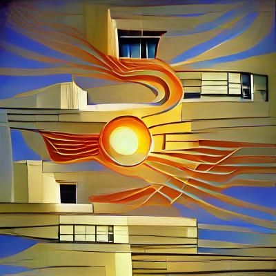 Art Deco Sungazing Design