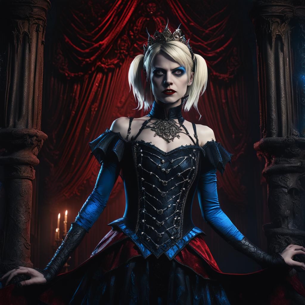 Juliet Starling as Vampire in Gothic Fantasy Art