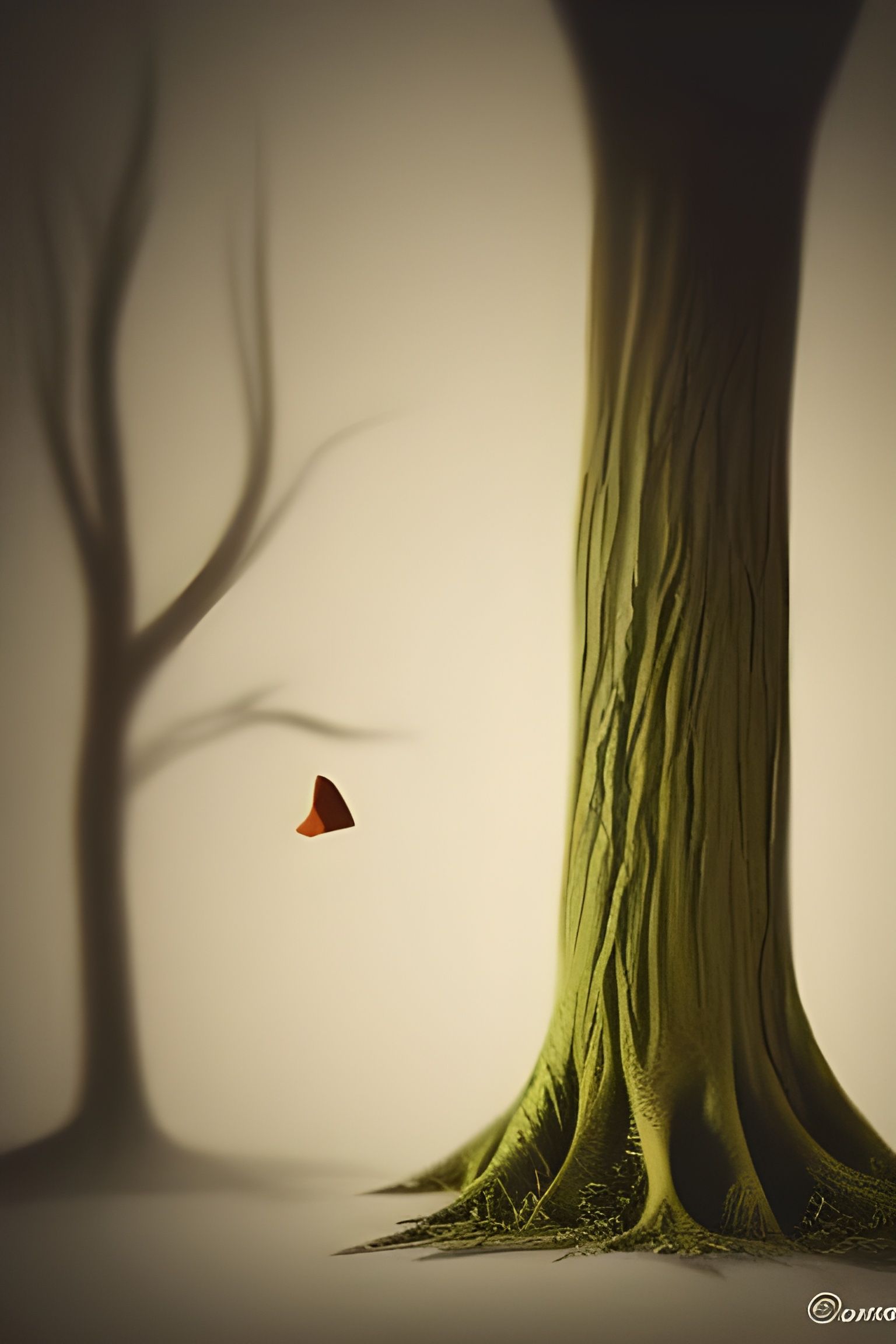 Vivid Surreal Landscape Representing Life Itself