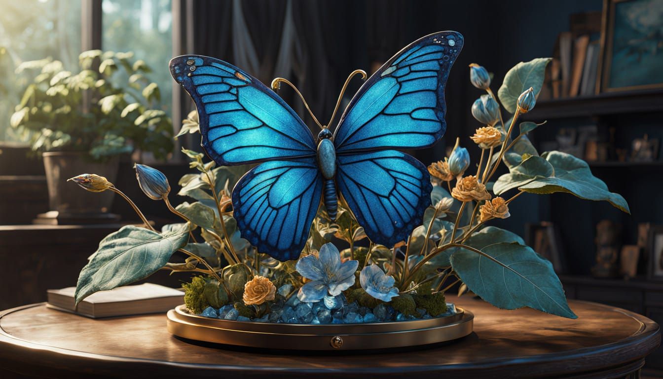 Ethereal Floral Masterpiece in 3D Rendering