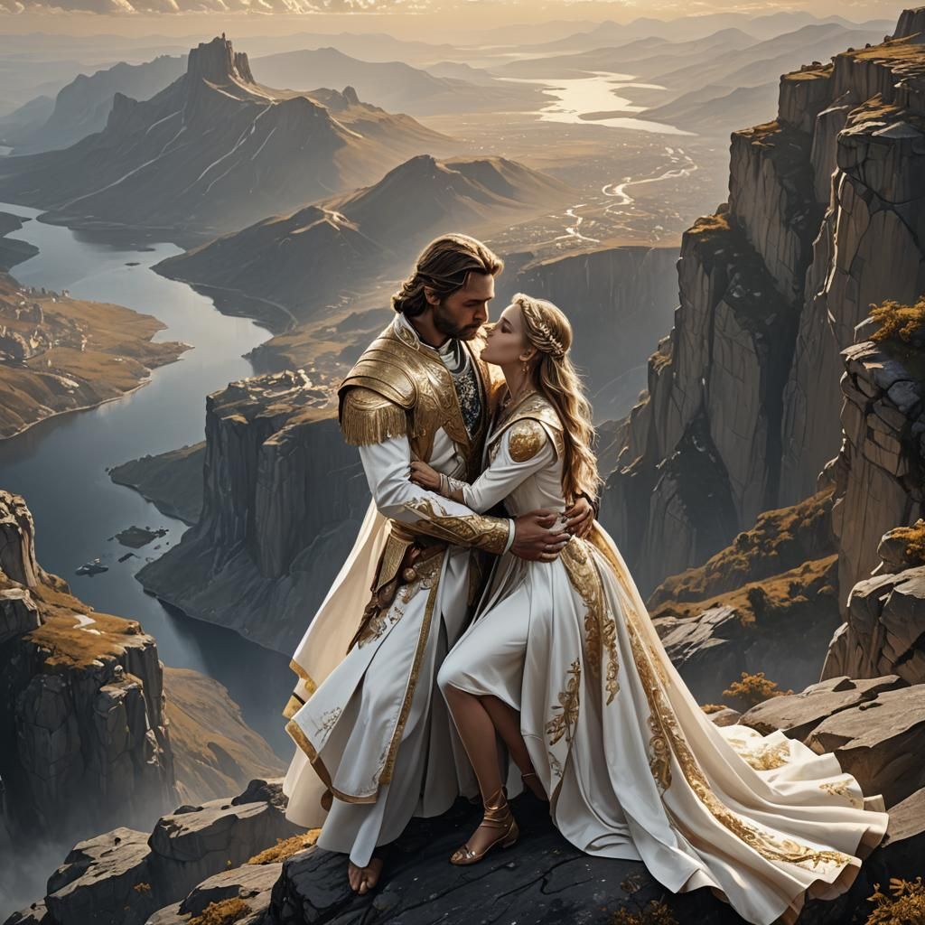 Nikolai and Alina: Fantasy Concept Art in 8K