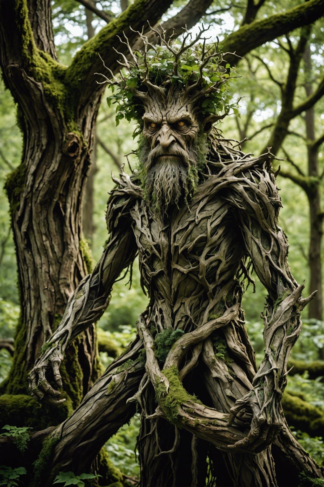 Realistic Treebeard Fusion: Professional Photography