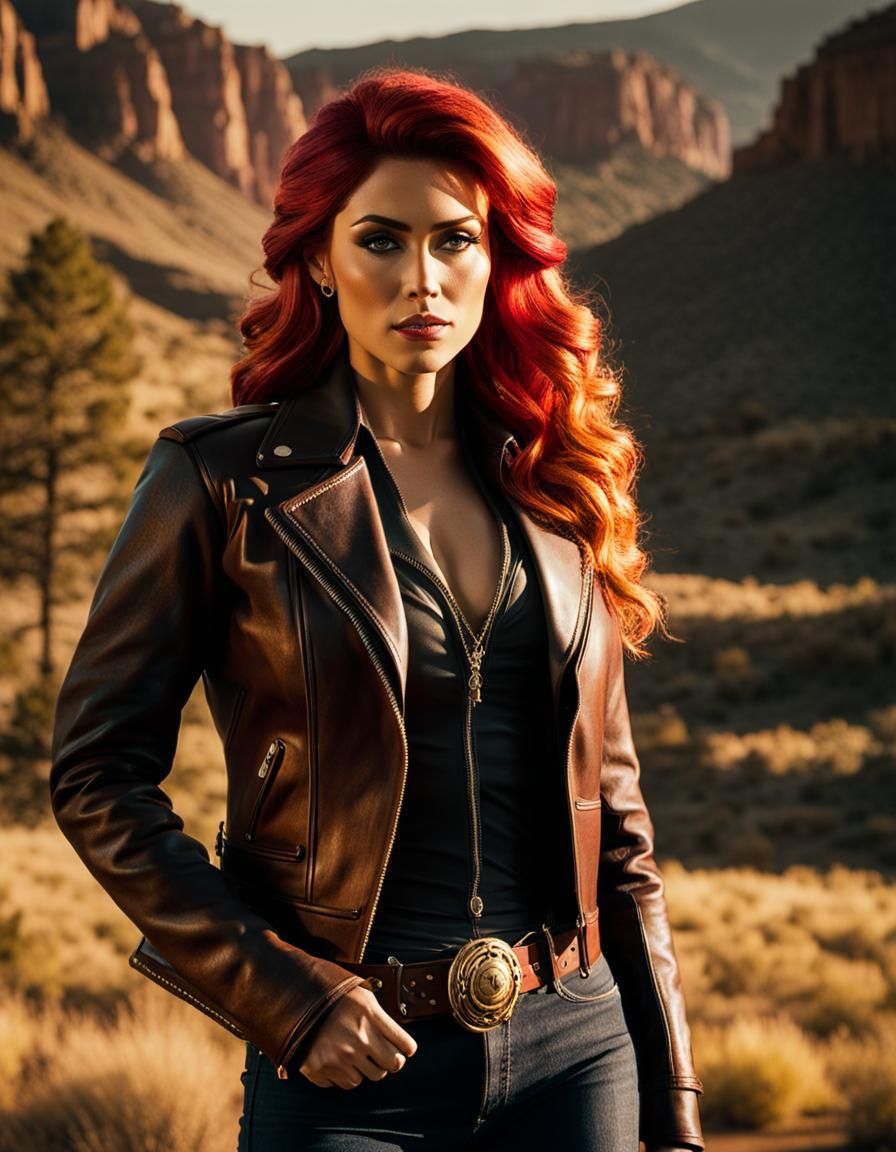 Sunset Shimmer as Cowboy in Vintage Film