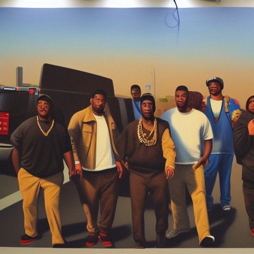 Friends Together: Oil Painting in Gurney Style