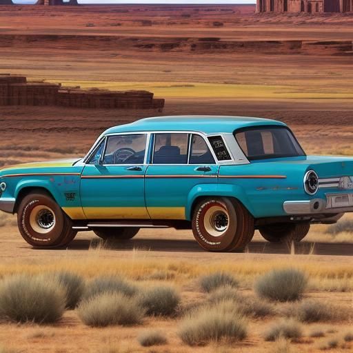 Dynamic Hyperreal Image of the Navajo Nation