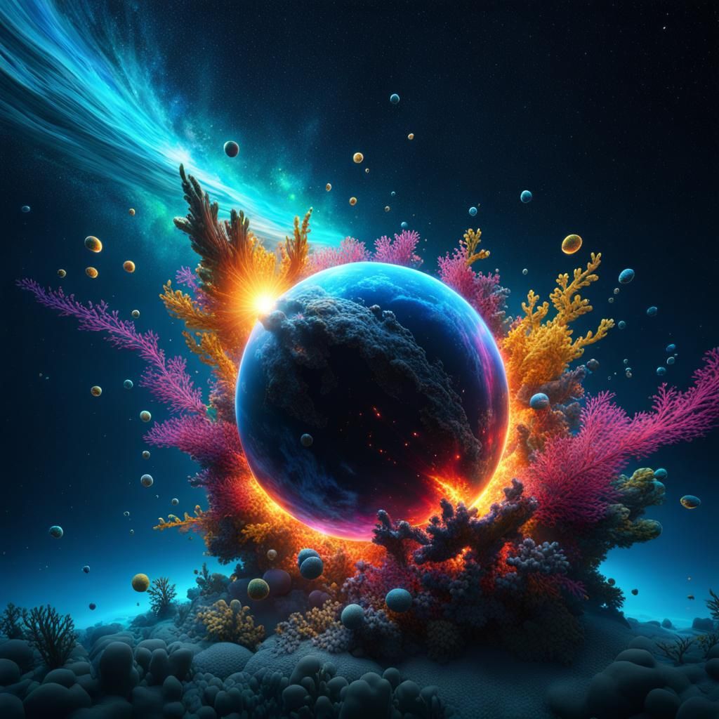 Underwater Collision: Unstoppable Force Meets Immovable Obje...