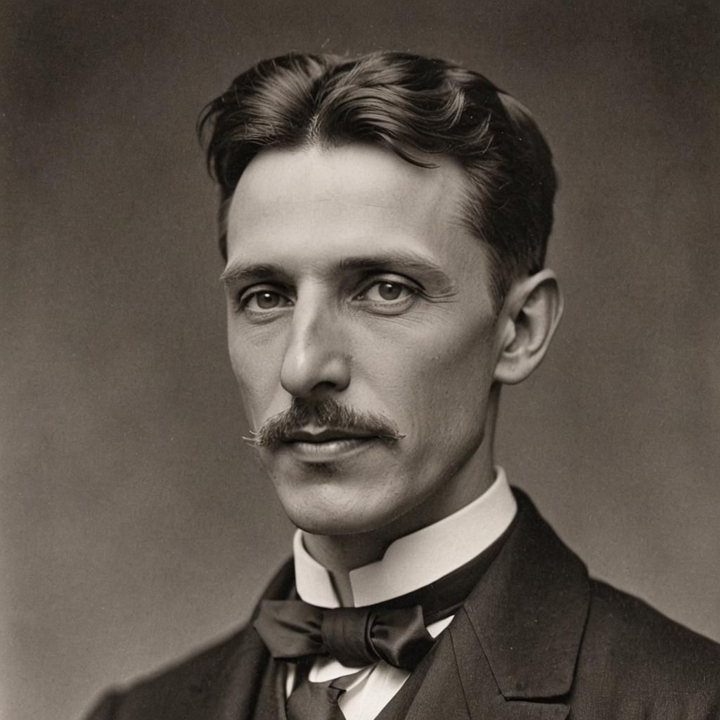 Nikola Tesla Portrait