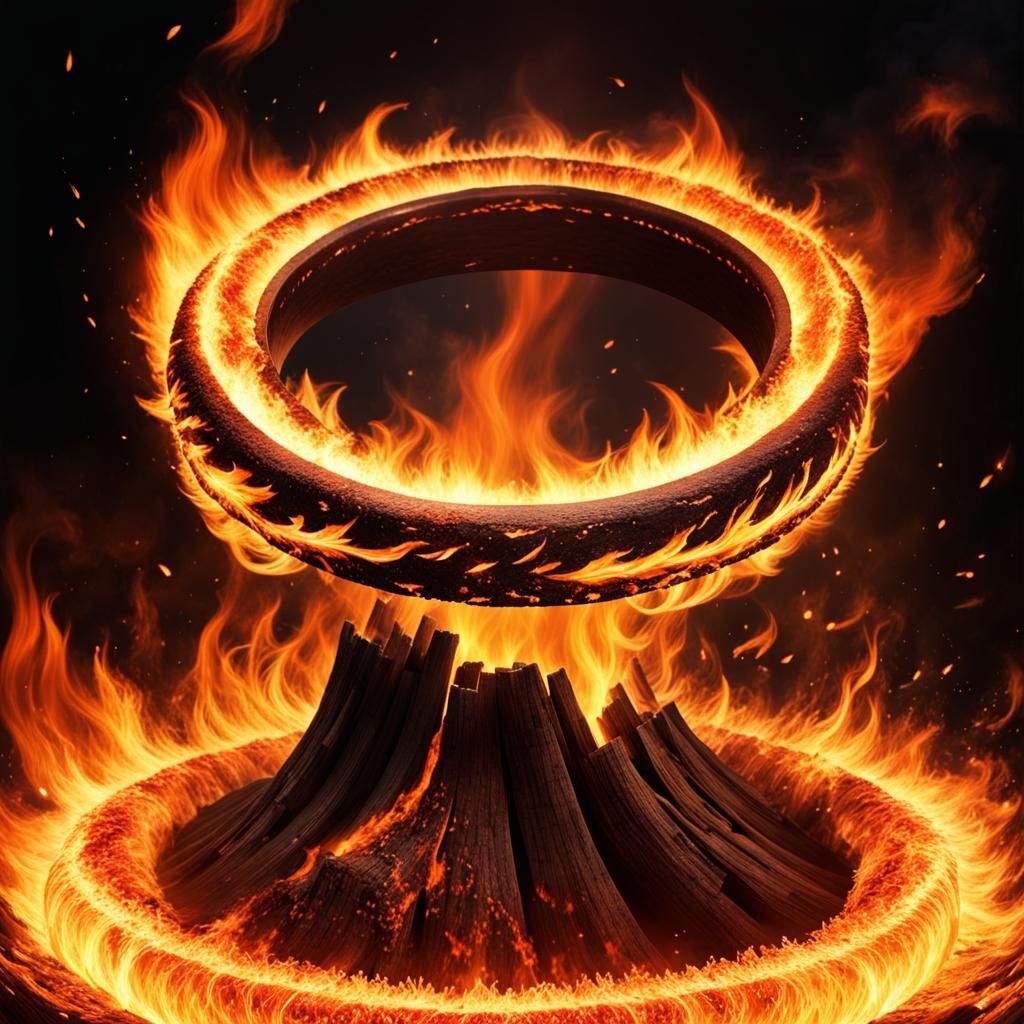 Burning Ring of Fire: An Epic Descent