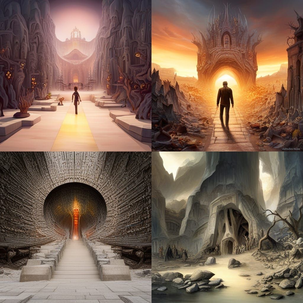 Fiery Entrance to Hell