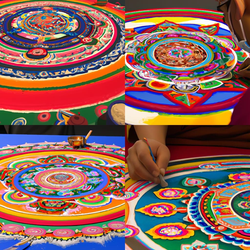 Kalachakra Sand Mandala for World Peace