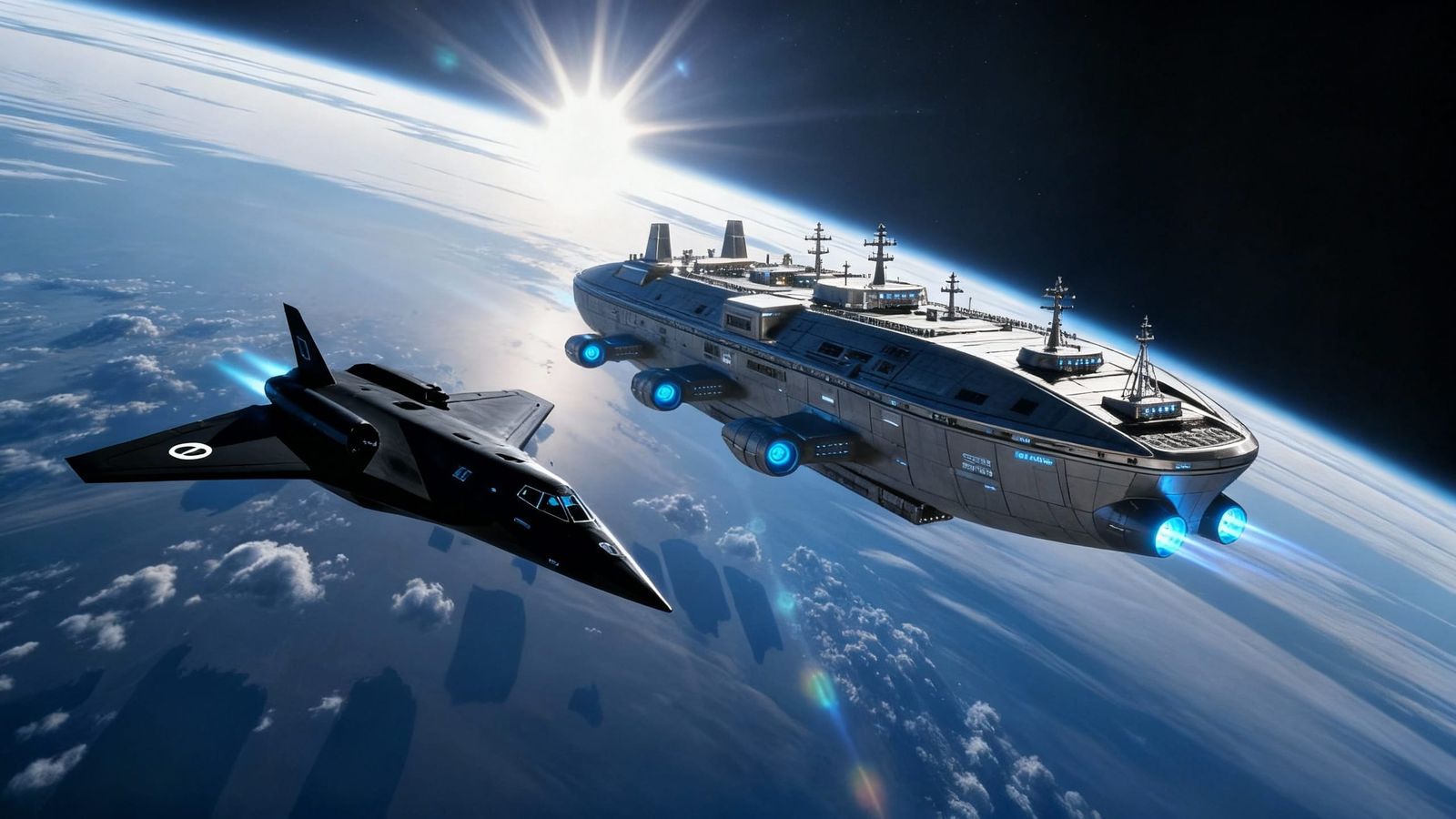 Formation Flight in Earth Orbit