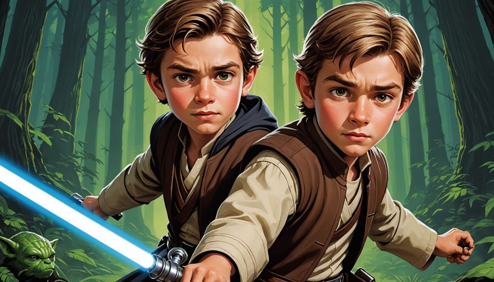 Young Jedi Embarks on Galactic Quest