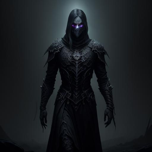 Ebon Warden in Dark Fantasy Realm