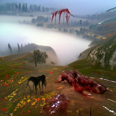 Arid Desert Landscape in Death Valley