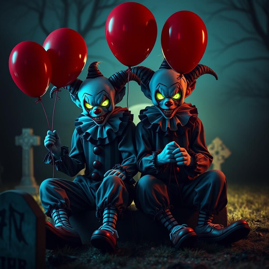 Eerie Gyaru Clown Creatures in Graveyard