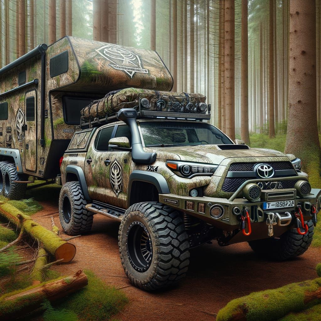 Customized Toyota 4x4 for Off-Road Adventure