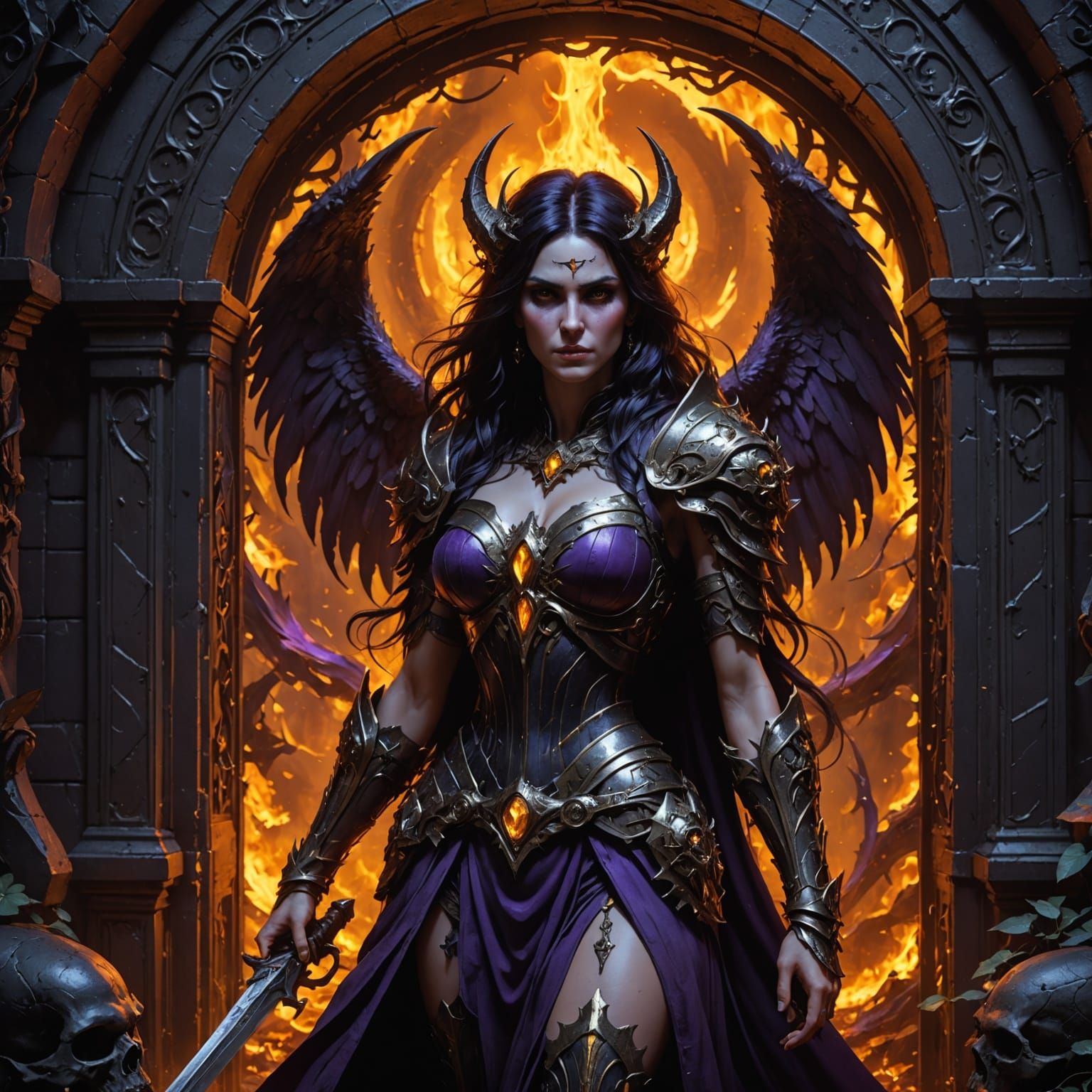 Albedo in Hell: A Dark Fantasy Masterpiece