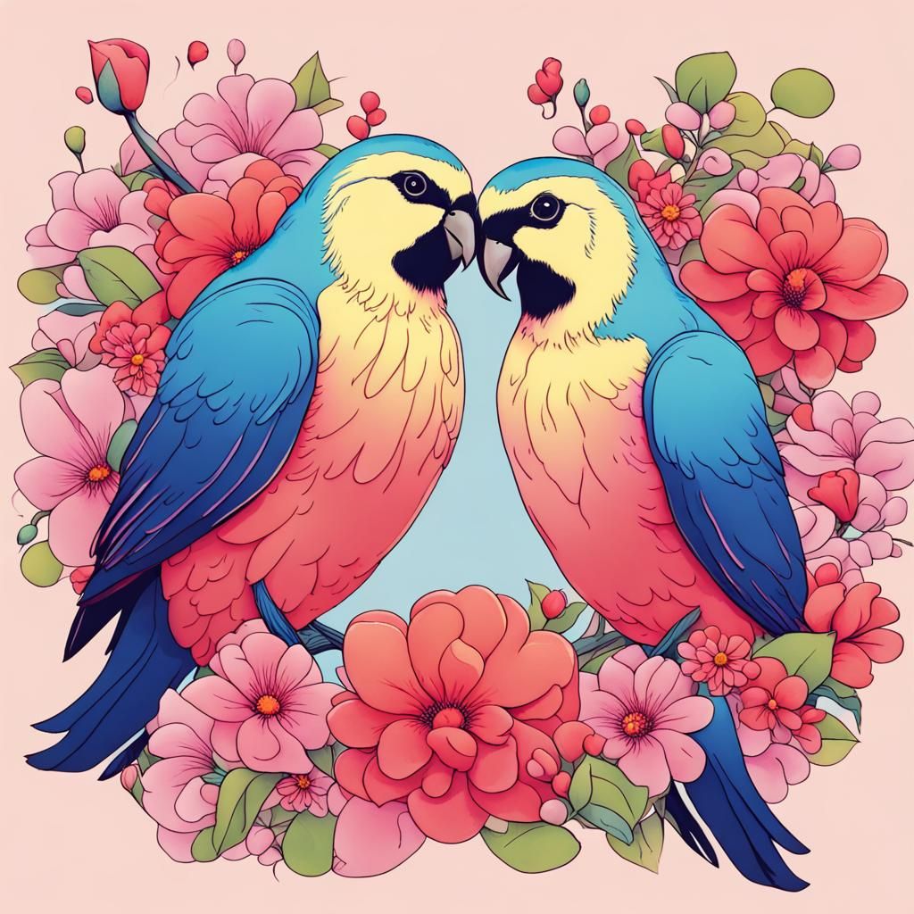 Pretty birds