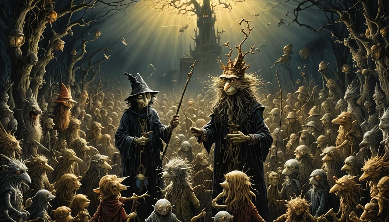 Epic Dark Fantasy Masterpiece