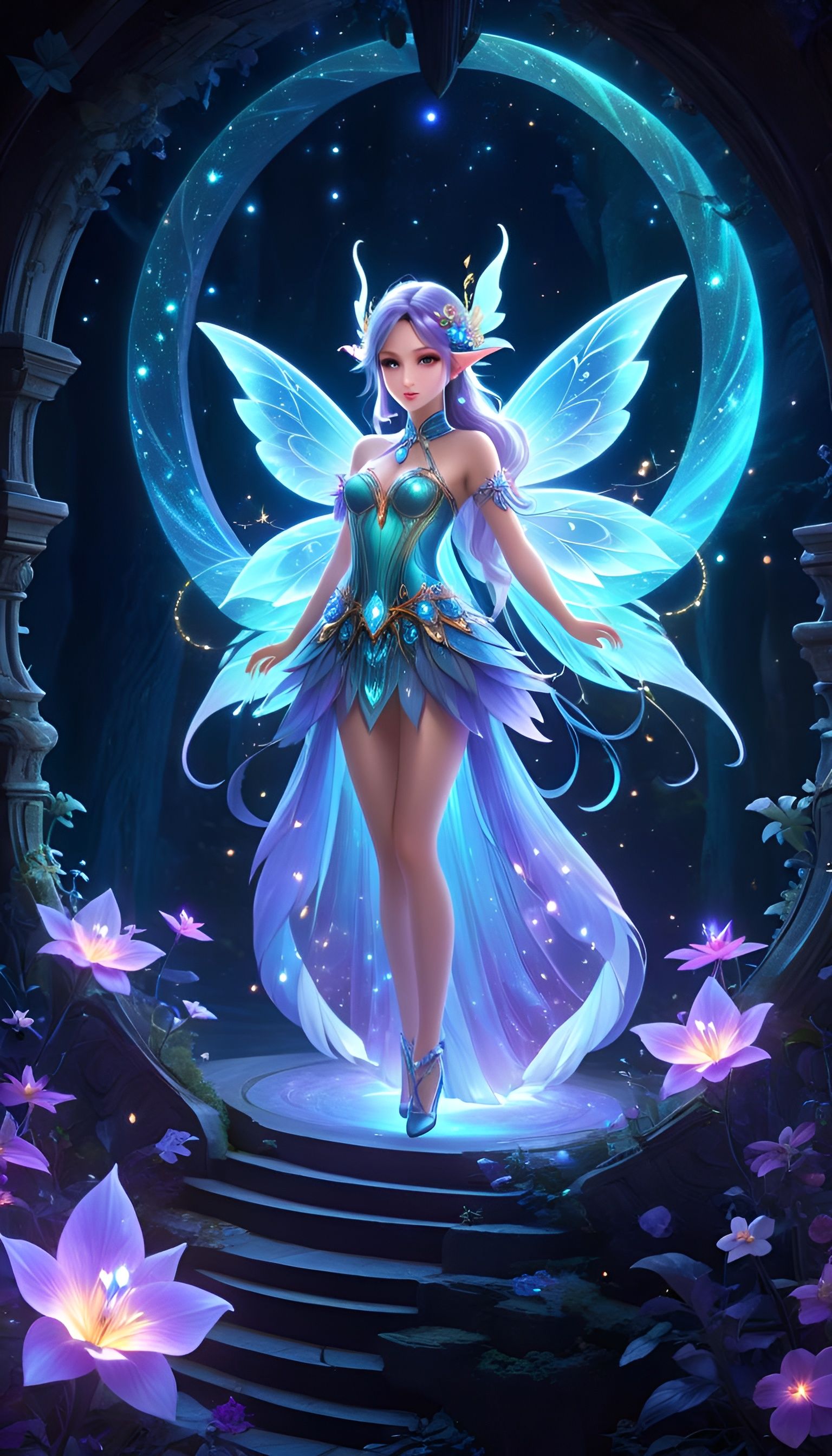 Intricate Fairy of Portals and Dimensions