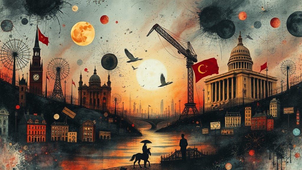 Surreal Dreamscape: Abstract Search for Truth and Lies