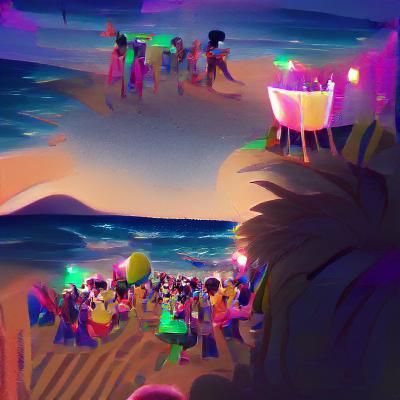 AI Generated Image from a Simple Prompt