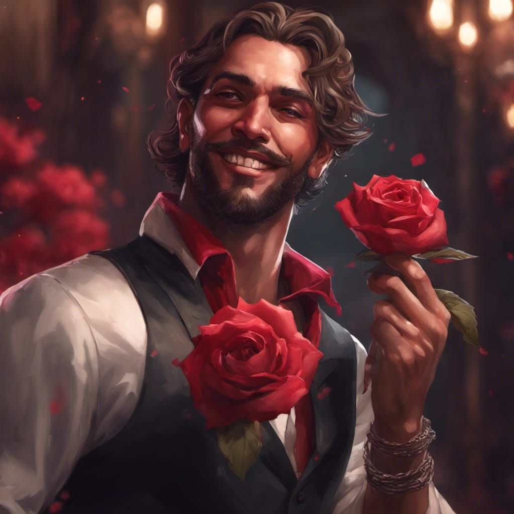 Flamenco Dancer Portrait in Hyperdetailed Style