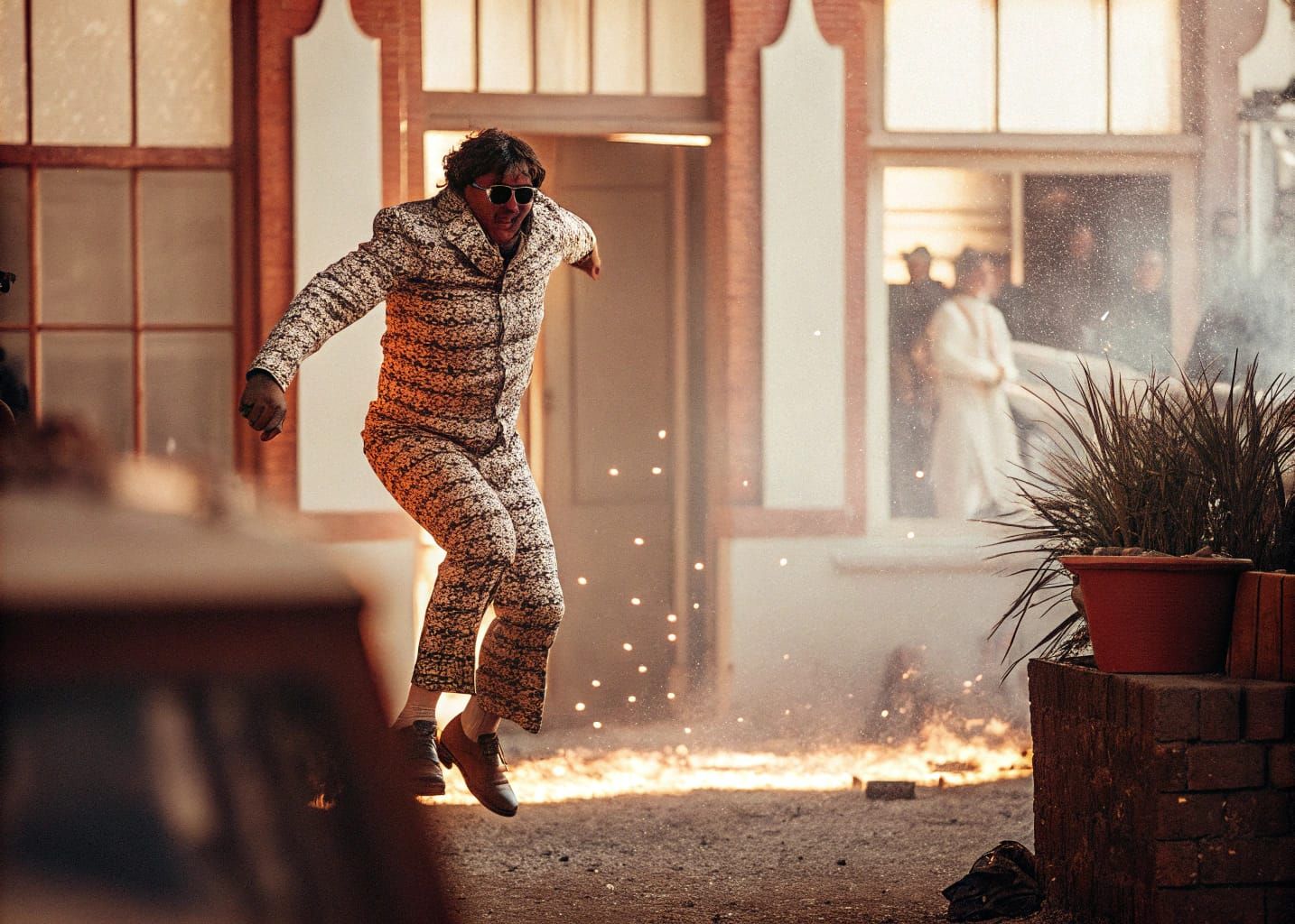 Frabjous Moiré Pattern Ogee Grid Walrus