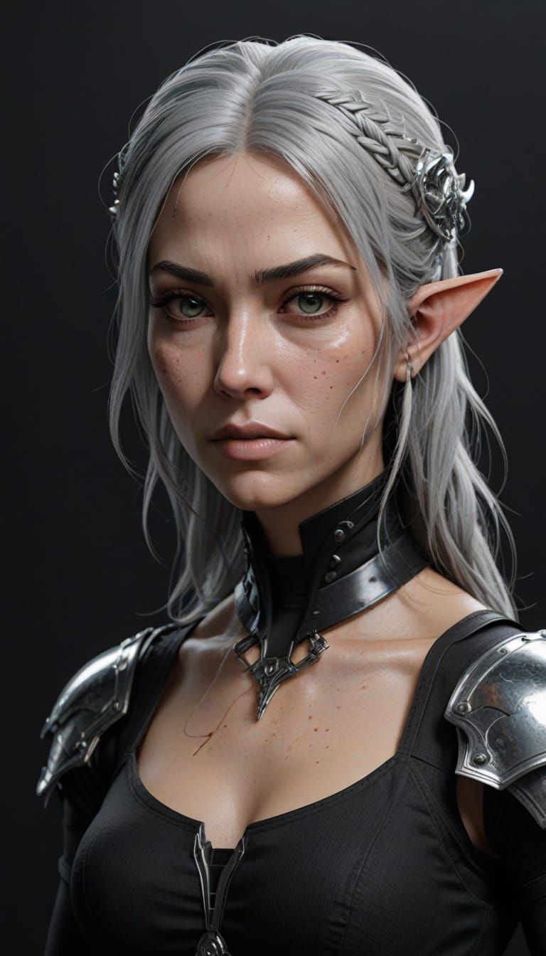 Woman in a Dreamlike Atmosphere